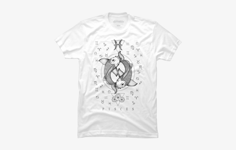 Pisces $25 By Talenthouse - Double Exposure Anime Shirt, transparent png