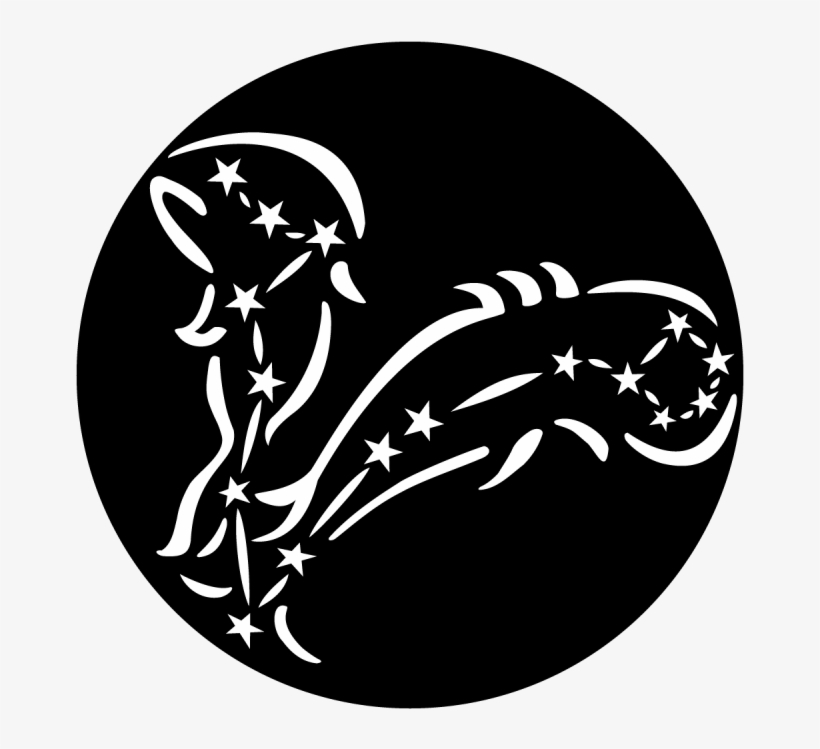 Constellations Pisces The Fish - Apollo Constellations Pieces The Fishsteel Gobo, transparent png