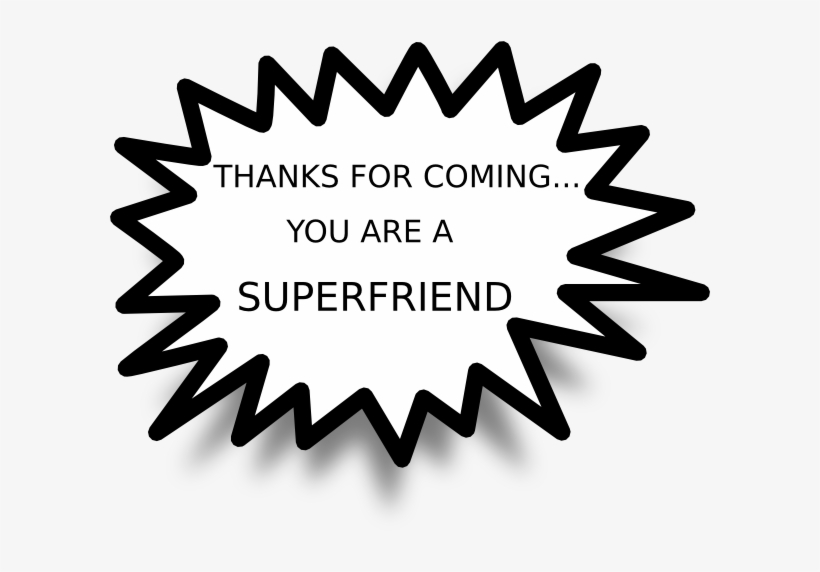 Small - Thank You For Coming Clipart, transparent png