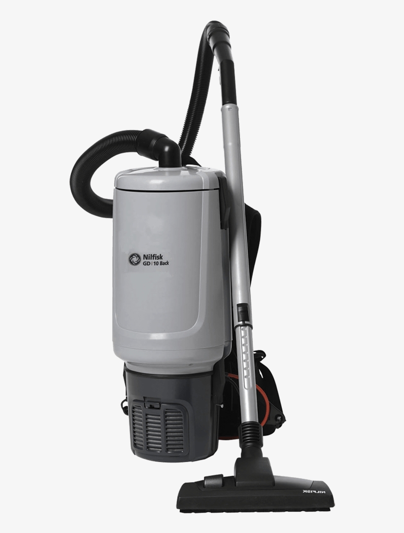Nilfisk Gd10 Backpack Vacuum Cleaner - Backpack Vacuum Nilfisk, transparent png