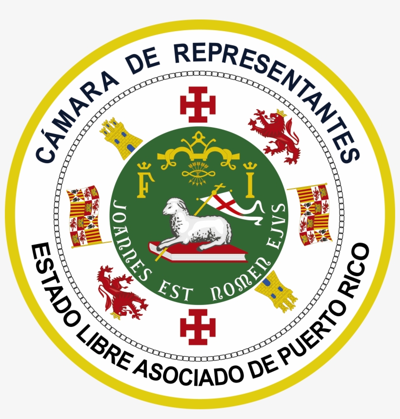 Sello Oficial De La Cámara De Representantes De Puerto - Gulod National High School Logo, transparent png