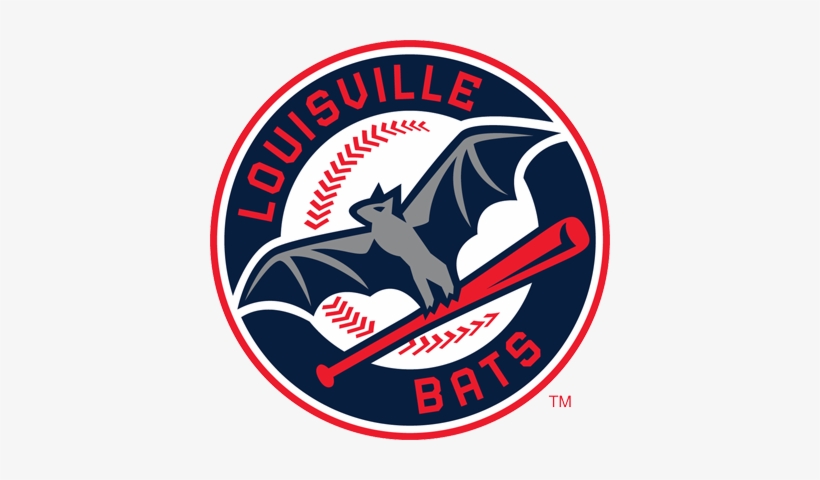 Louisville Bats - Louisville Bats Baseball Logo, transparent png