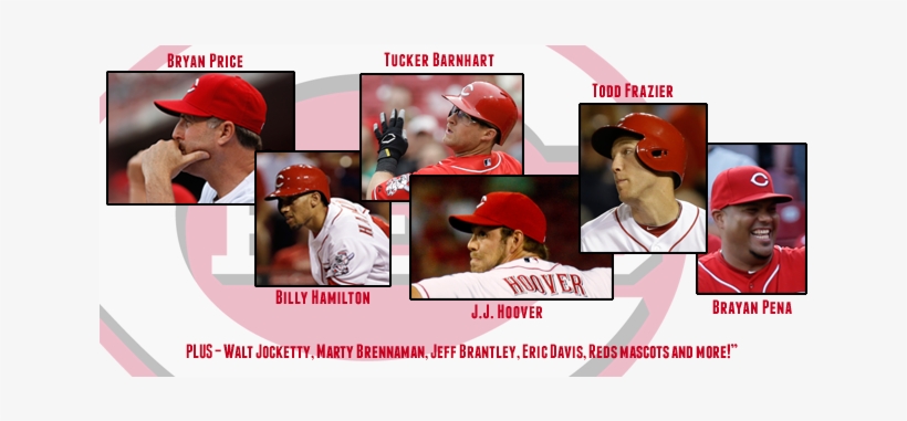 Reds Fans, Guarantee Your 2015 Mlb® All-star Game® - Autographed Tucker Barnhart Photo - 8x10, transparent png