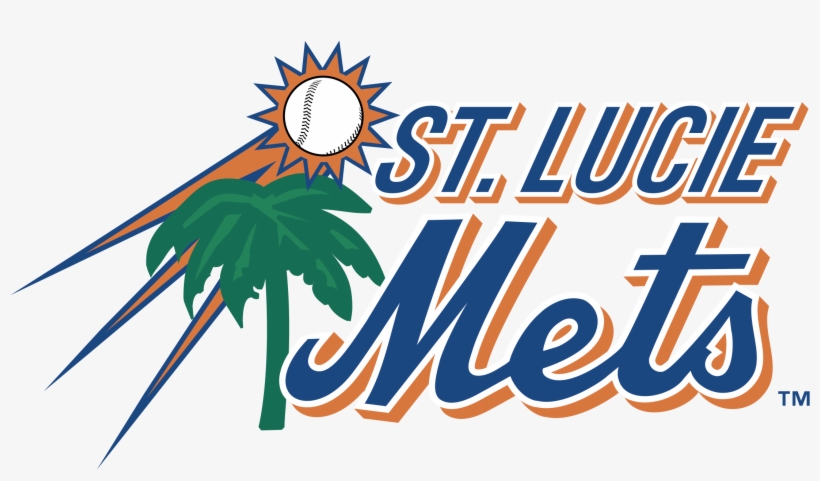 St Lucie Mets Logo Png Transparent - Logos And Uniforms Of The New York Mets, transparent png