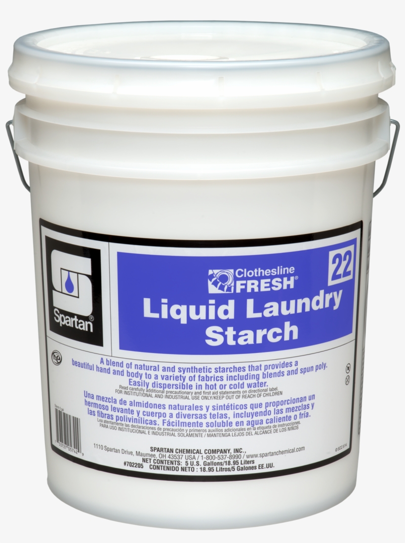 702205 Clf Liquid Laundry Starch - Industrial Detergents In Usa, transparent png
