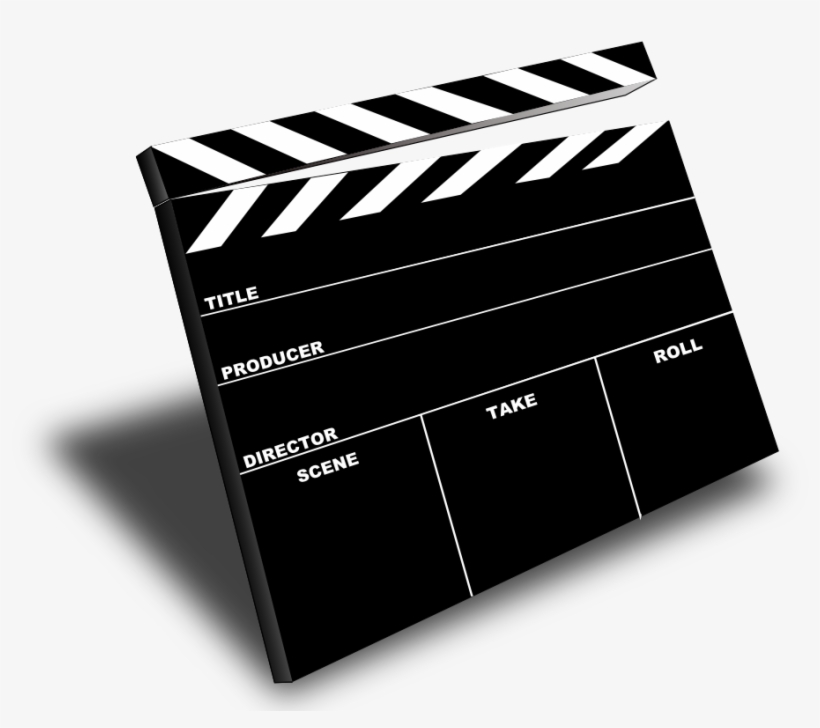 Movie Camera Clip Art - Cinta De Pelicula Png, transparent png