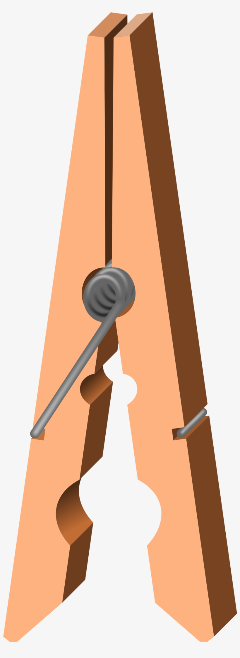 Png Freeuse Download Clothes Peg Open Big Image Png - Clothes Clip Clipart Png, transparent png