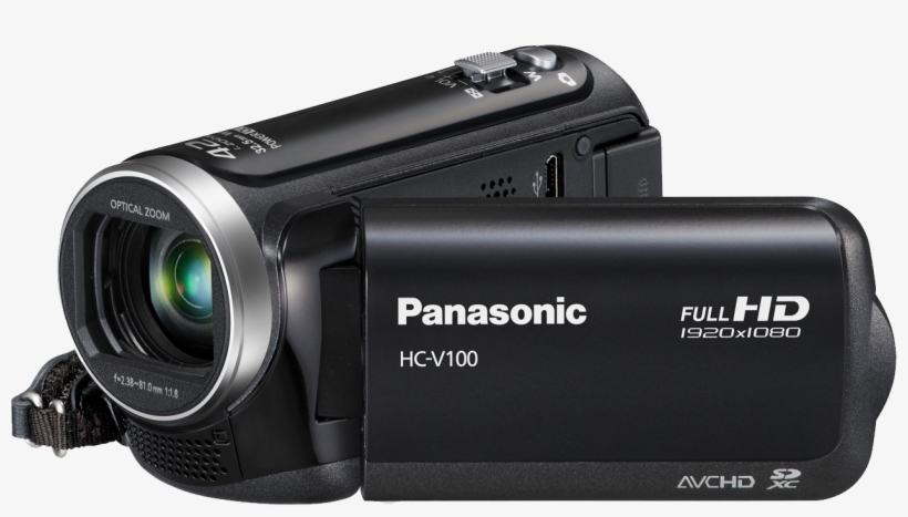 Movie Camera Png Download - Panasonic Hc V110, transparent png