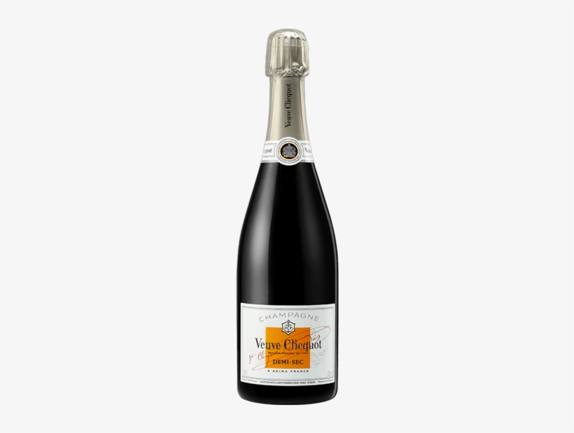 Veuve Clicquot Ponsardin Demi-sec, Champagne, France - Veuve Clicquot Demi-sec Nv Non Vintage Champagne, transparent png