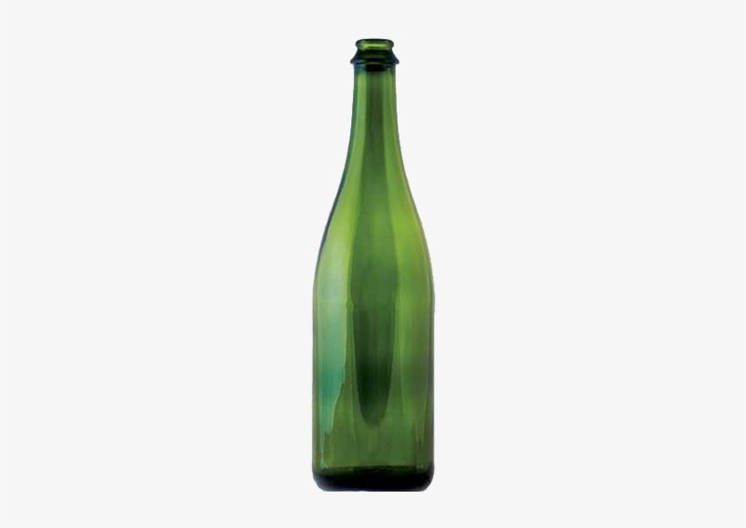 Green Champagne Bottle, transparent png