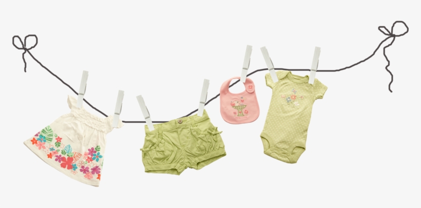 Baby Clothes Line Png Image Library - Panties, transparent png
