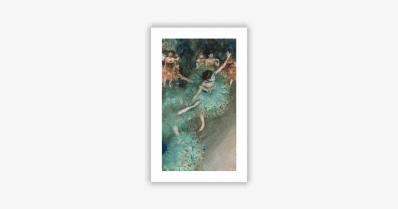 Swaying Dancer - Dancer In Green Degas, transparent png