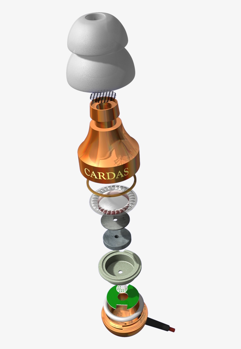 Cardas Ear Speakers - Beer Bottle, transparent png