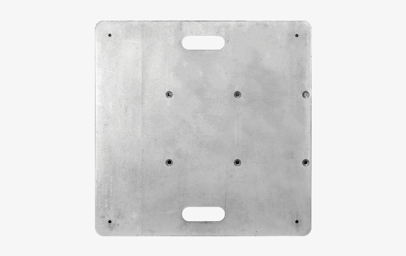 290mm Spigot Box Truss Steel Base Plate 750mm Event - Metal, transparent png