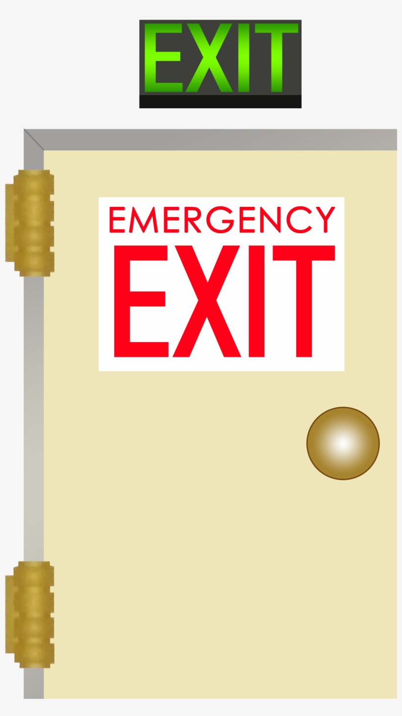 Meta[creative] [meta] High Quality Version Of Emergency - Emergency Exit, transparent png