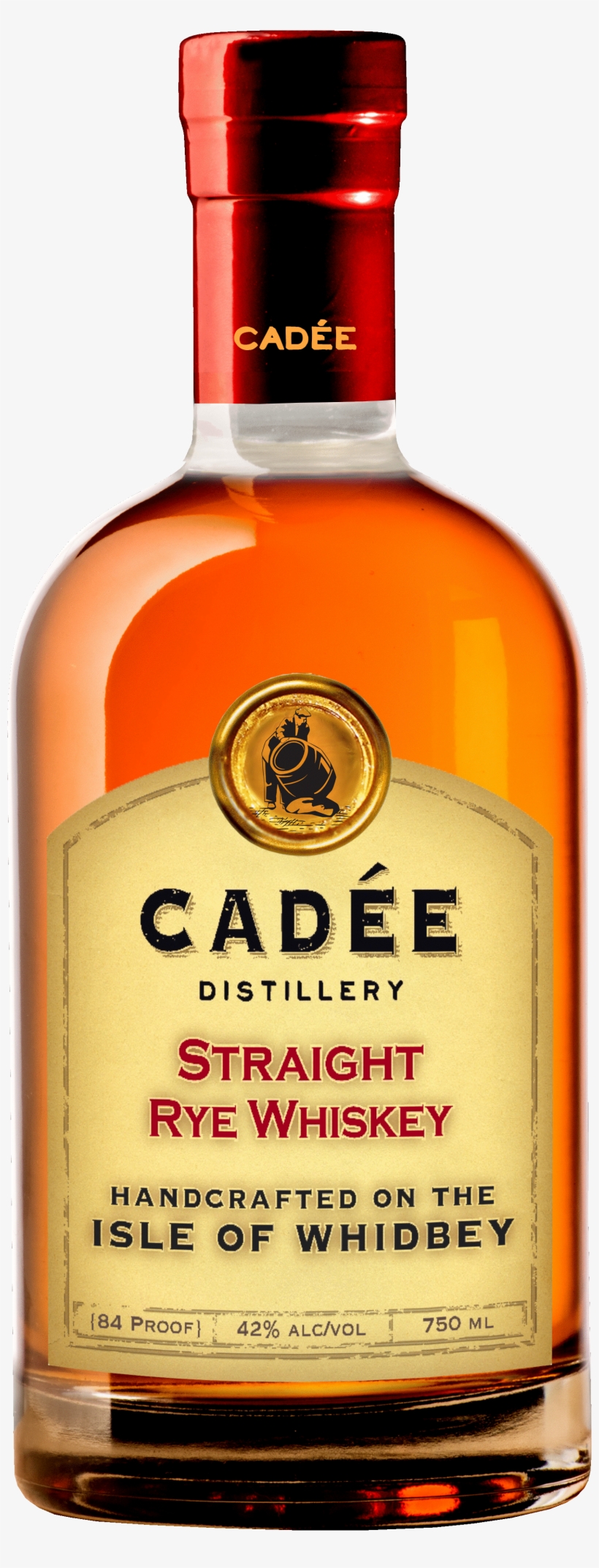 Cadee Straight Rye Whiskey, transparent png