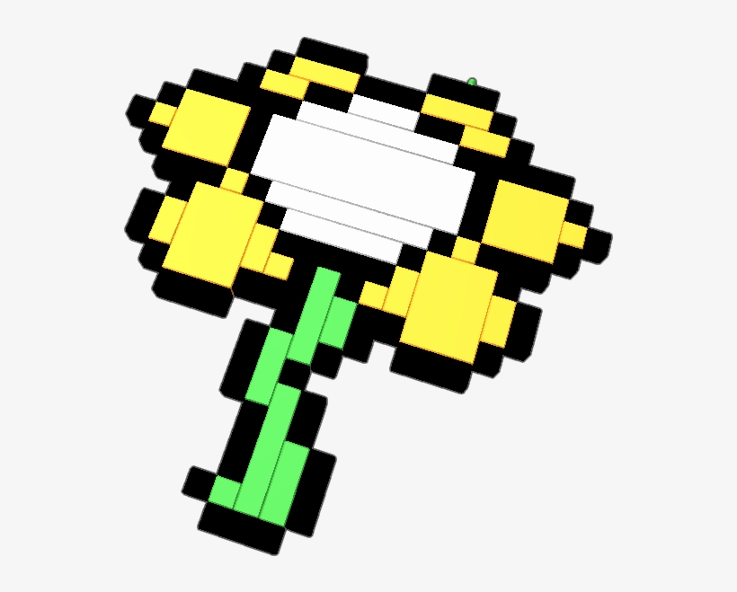 Basically Flowey Without A Face - Cross, transparent png