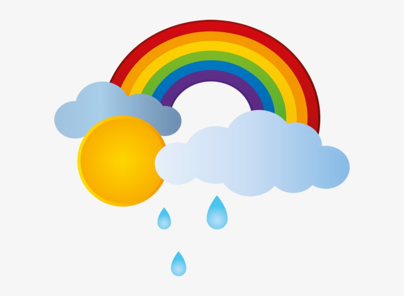Arc En Ciel,arco Iris,regenboog - Rainbow, transparent png