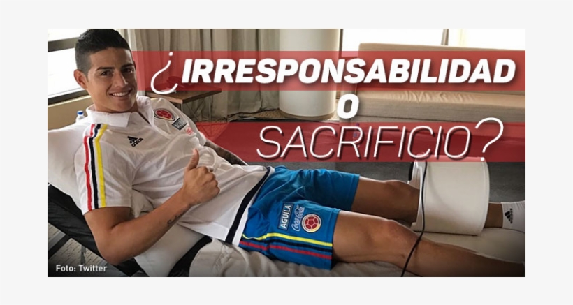 ¿fue Una Irresponsabilidad Convocar A James A La Selección - James En Recuperación, transparent png