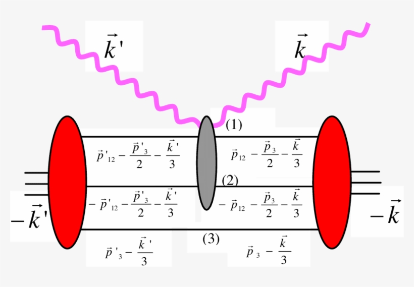Kinematics Of The Calculation In The Γ 3 He Centre - Diagram, transparent png
