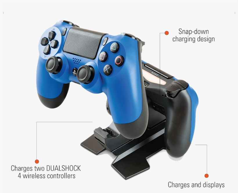 This Ps4 Charging Station Can Accommodate Two Dualshock - Game Controller, transparent png