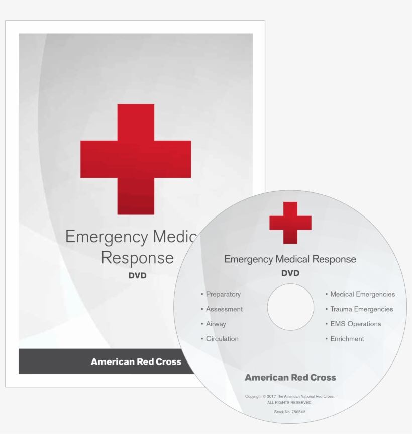 Emergency Medical Response Dvd, Rev - Cross, transparent png