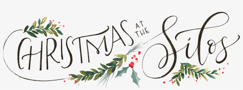 Christmas At The Silos - Calligraphy, transparent png