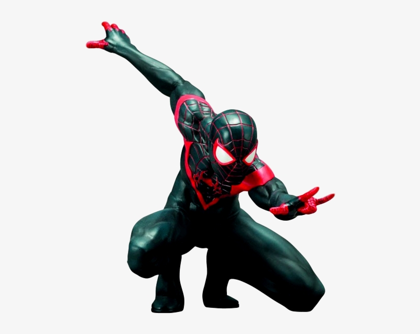 Ultimate Spider-man Miles Morales - Ultimate Spider Man Artfx, transparent png