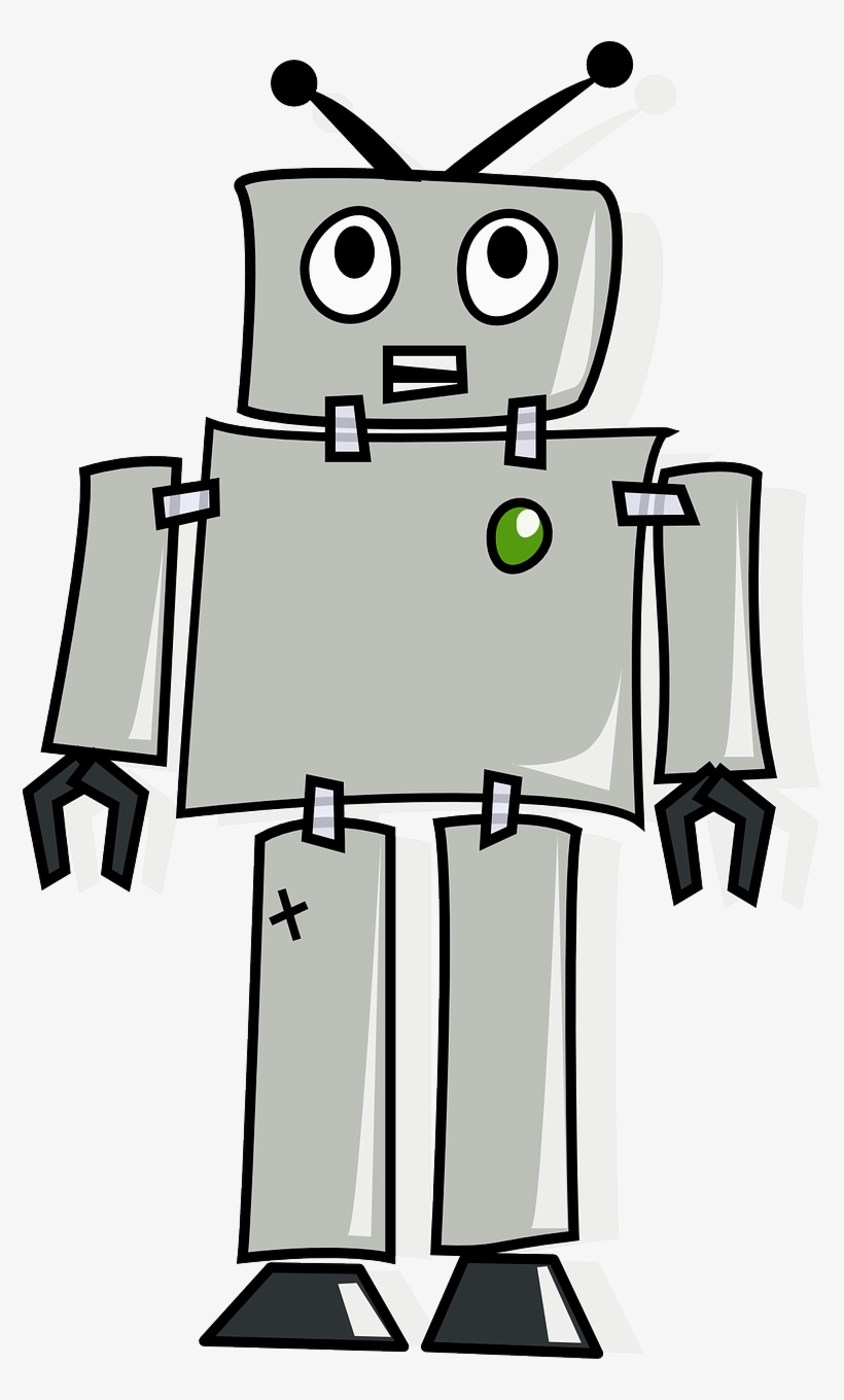 Robots May Be Taxed In San Francisco - Robot Cartoon, transparent png