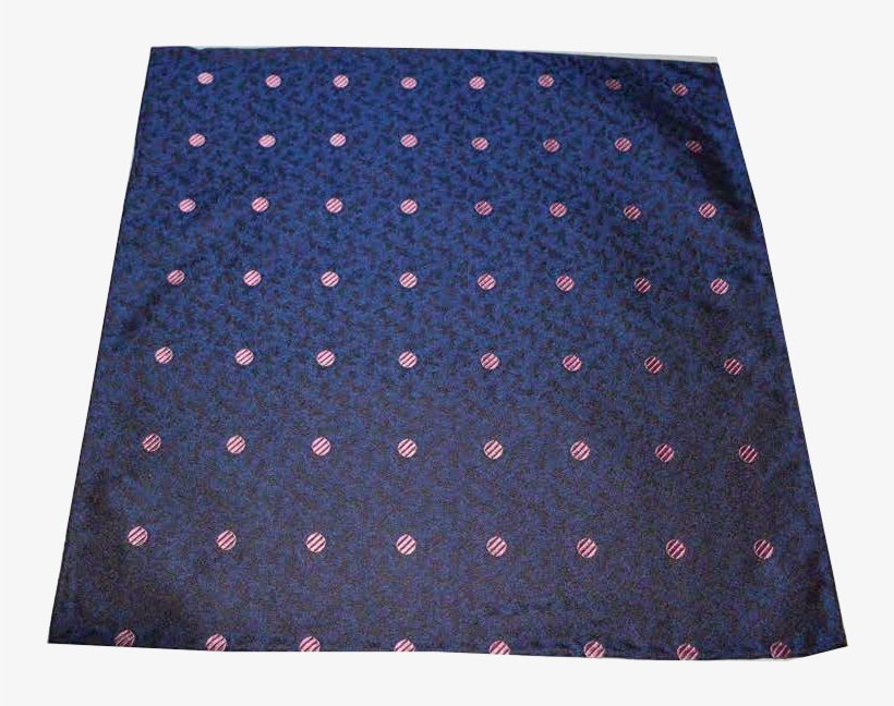 Italian Made Hand Sewn Pocket Squares - Polka Dot, transparent png