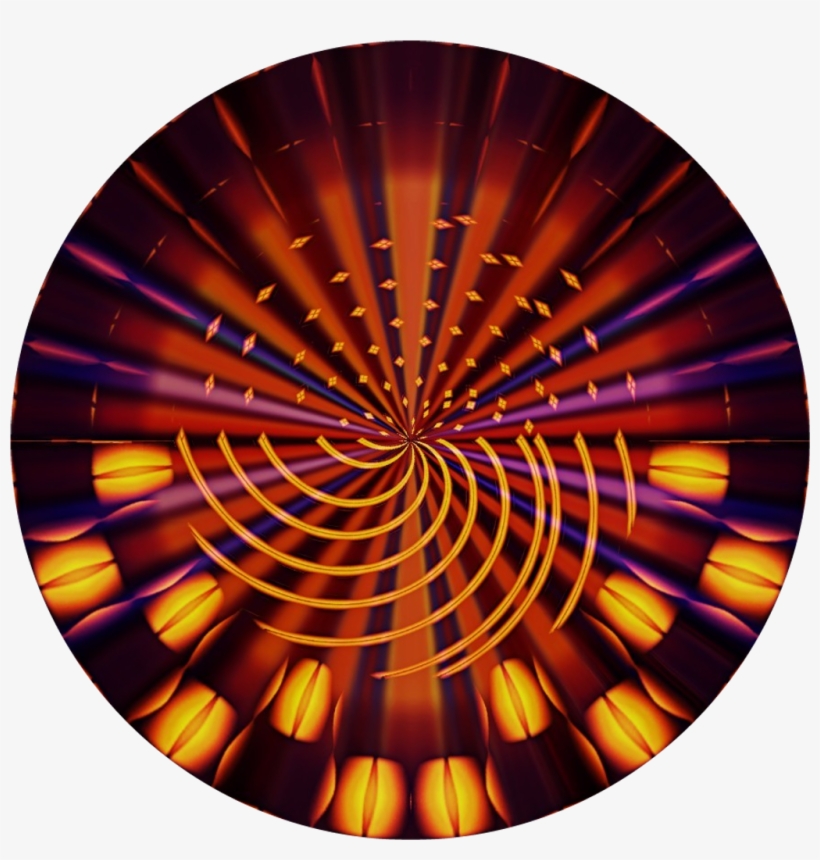 On Point Circle Swirling Abstract - Circle, transparent png