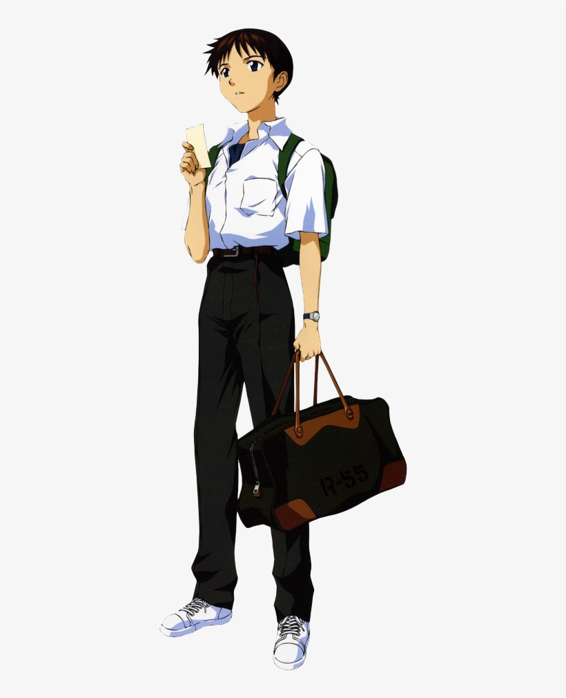 Shinji Ikari, Shinji Ikari, Shinji Ikari - Shinji Ikari Full Body, transparent png