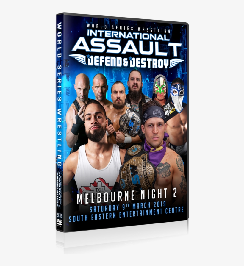 Pre Event Ia Defend & Destroy Dvd Melb - World Series Wrestling, transparent png