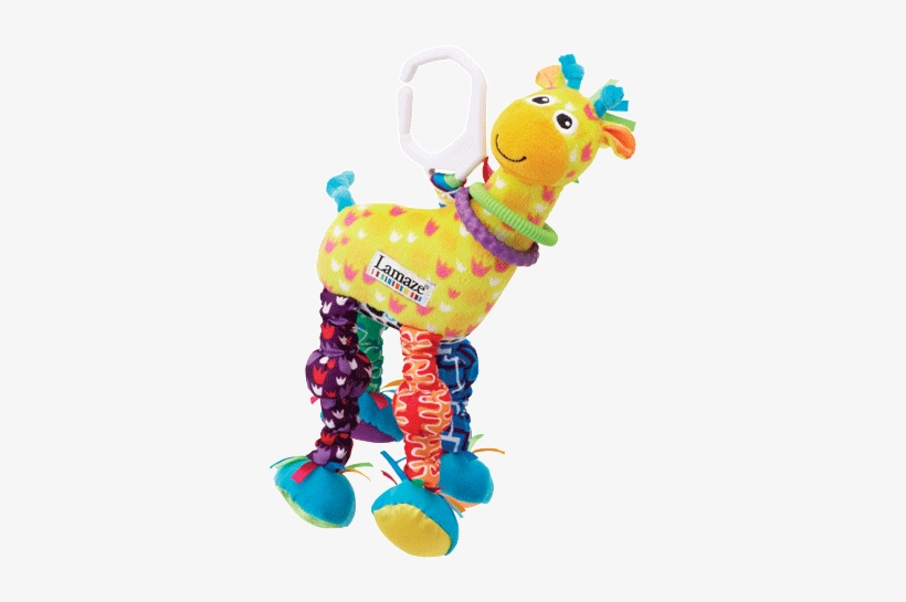 Stretch The Giraffe - Lamaze Toys, transparent png