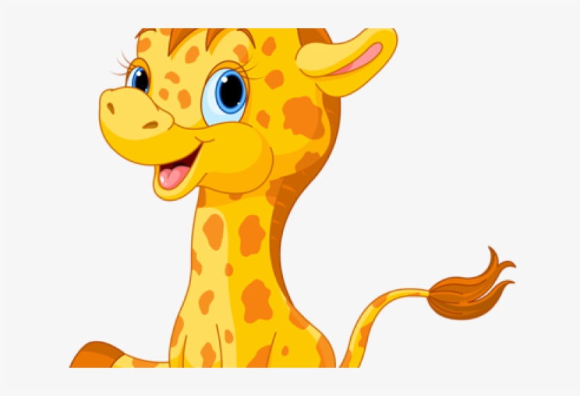 Giraffe Clipart Baby Animal - Giraffe Clipart, transparent png