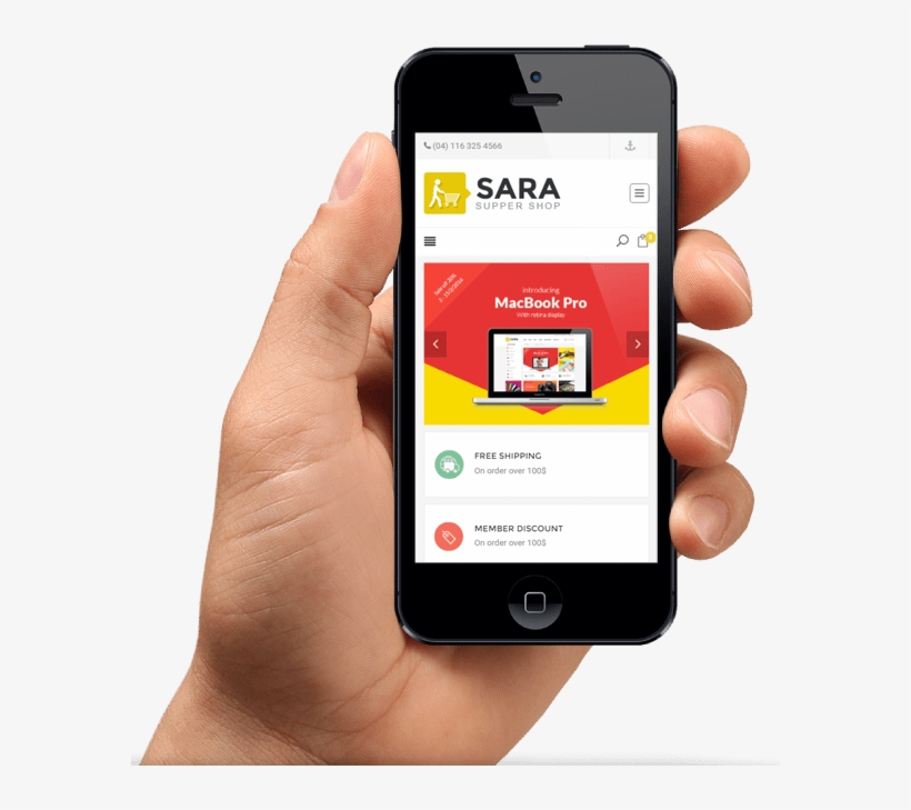 Iphone-hand - Fap App, transparent png