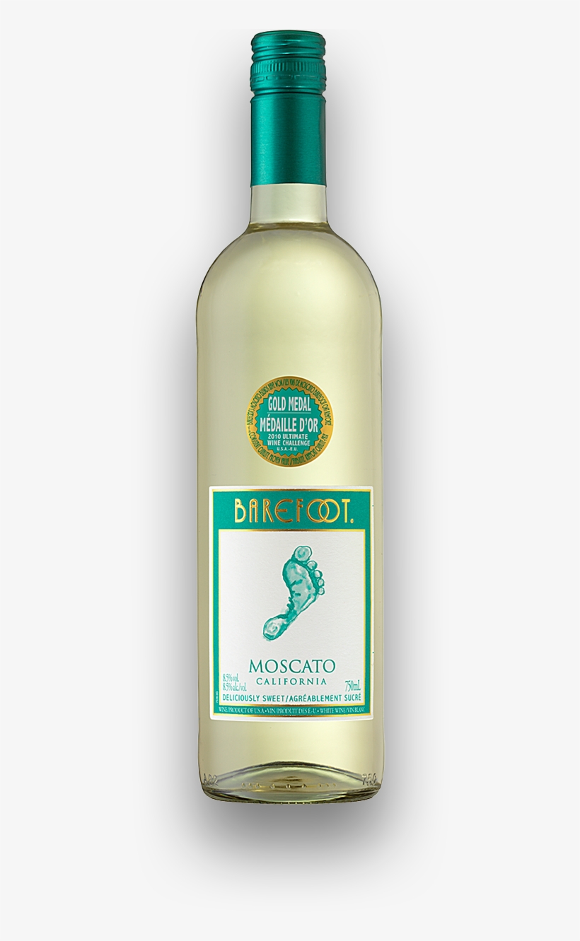 Moscato Wine - Barefoot Wine California, transparent png