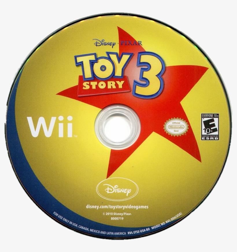 Toy Story - Toy Story Wii Dvd, transparent png