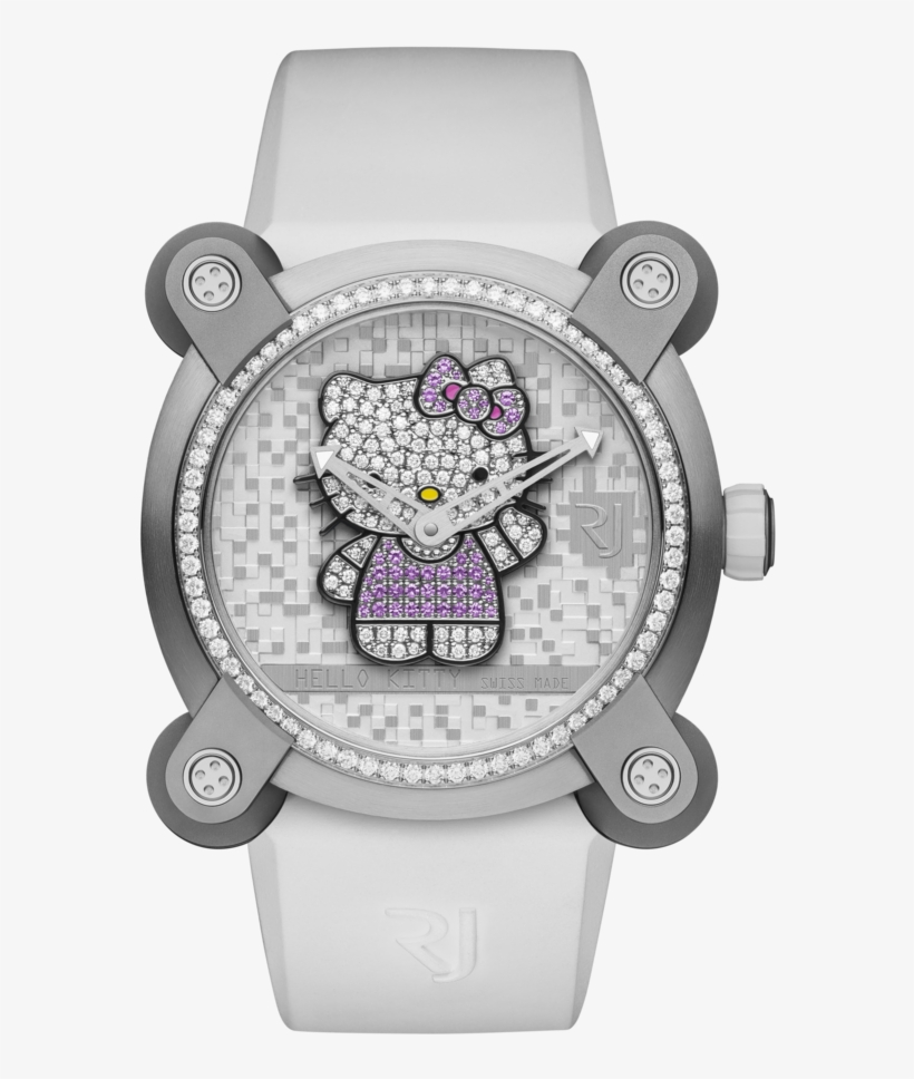 Hello Kitty Full Sparkle - Romain Jerome Hello Kitty, transparent png