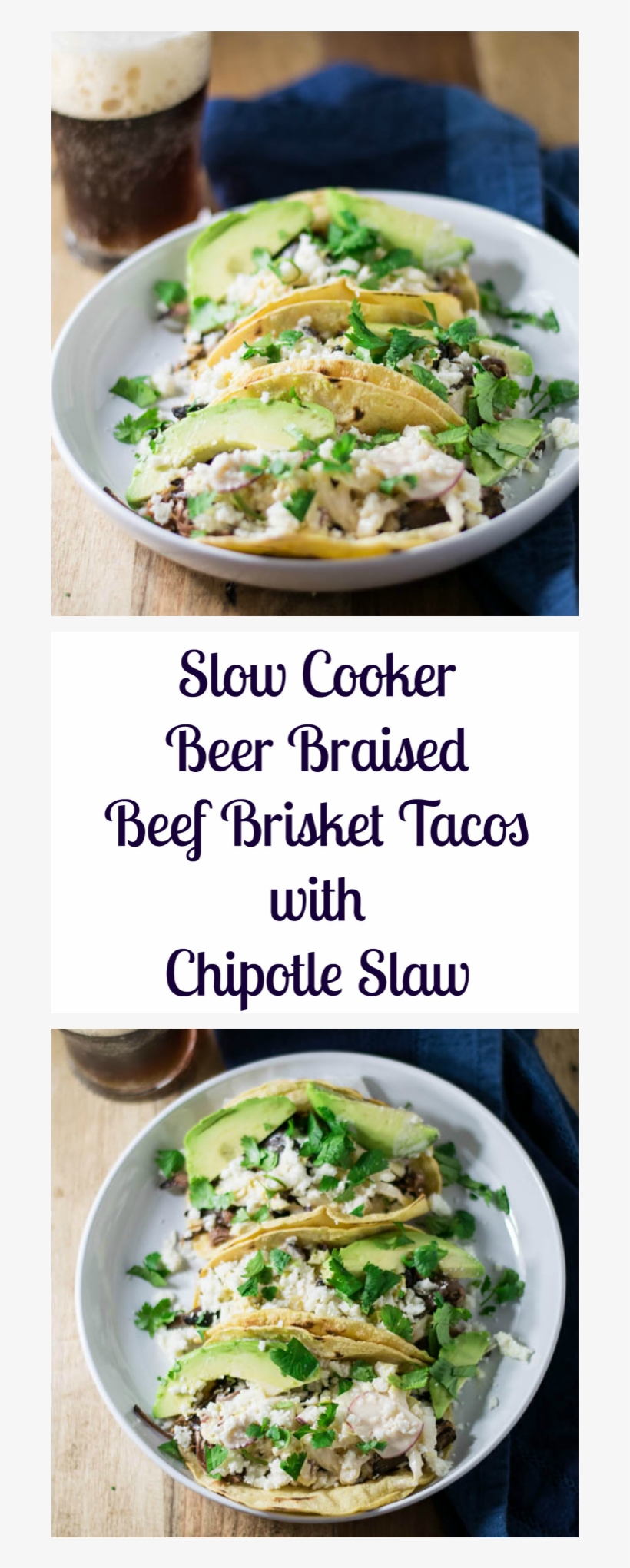 Slow Cooker Beer Braised Beef Brisket Tacos With Chipotle - Spinach Salad, transparent png
