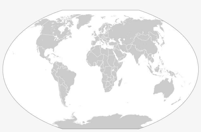 1937 World Map - Inca Empire On World Map, transparent png