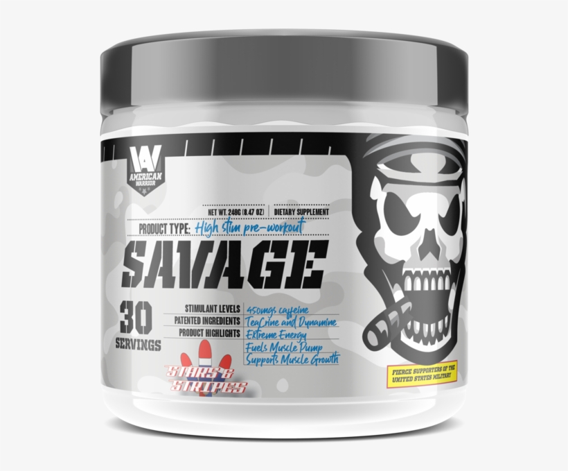 Savage Stars And Stripes - Cosmetics, transparent png