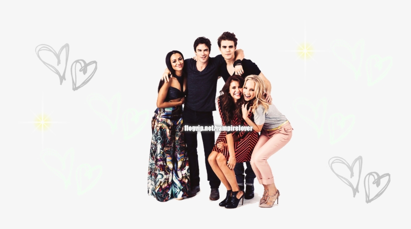 Vampire Diaries Cast Comic Con, transparent png