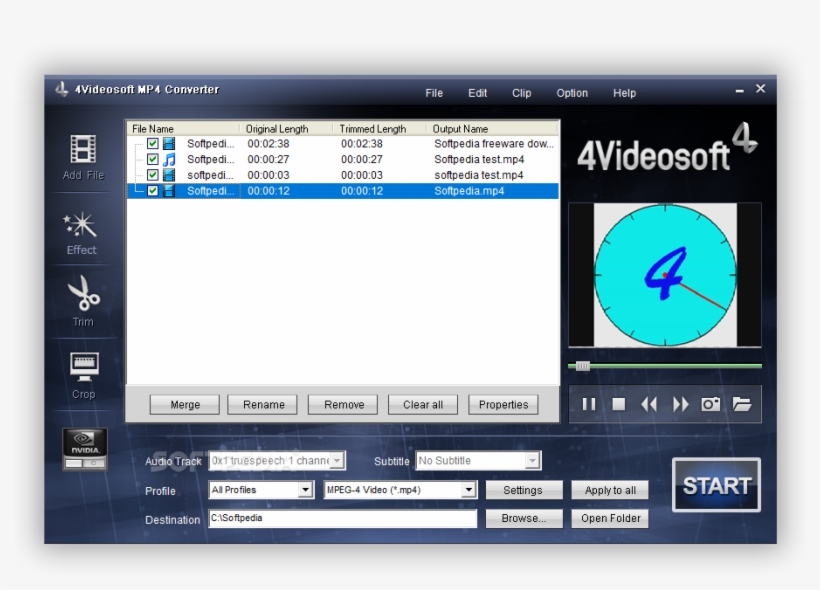 4videosoft Mp4 Converter - Video To Mp3 Converter, transparent png