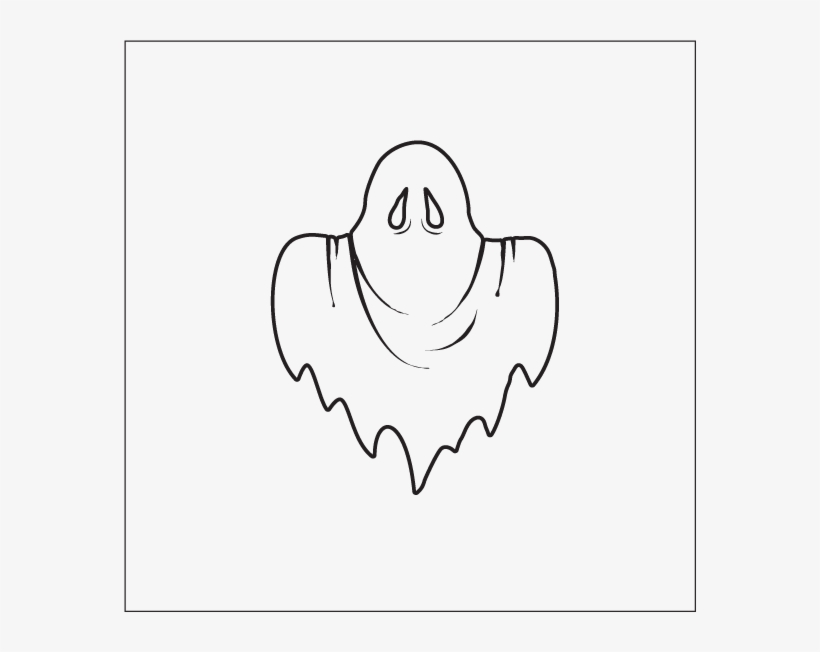 Z1-cartoon,horror,ghost - Line Art, transparent png
