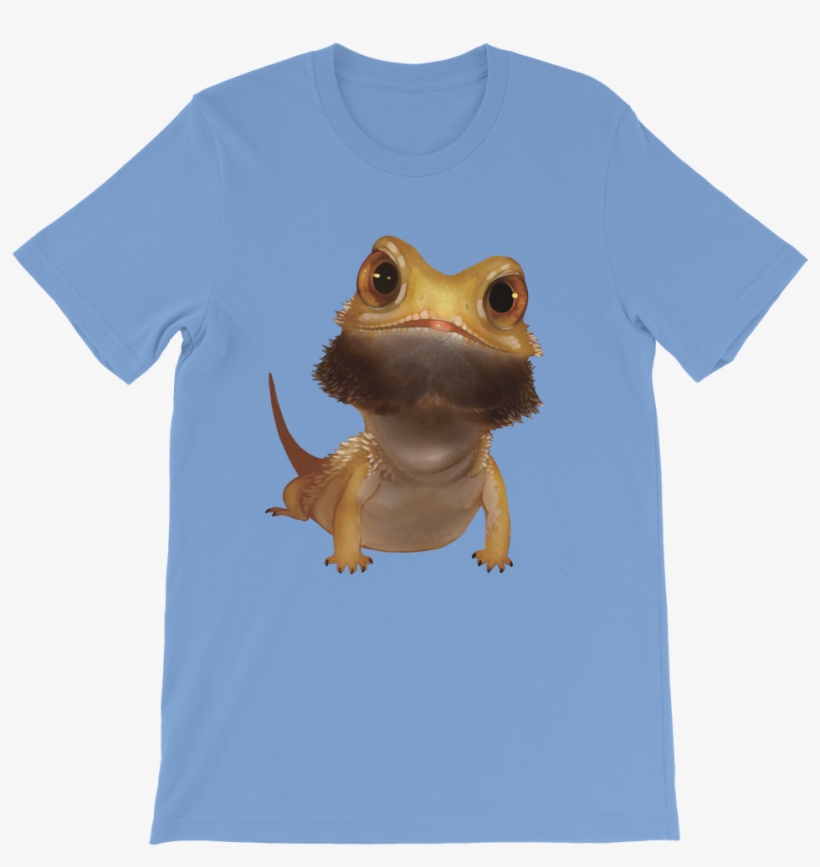 Ct005 Pogona Bearded Dragon Black Kids T-shirt - True Frog, transparent png
