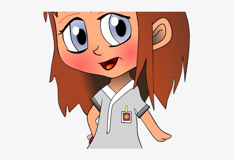 Manga Clipart Pretty Girl - Chibi, transparent png