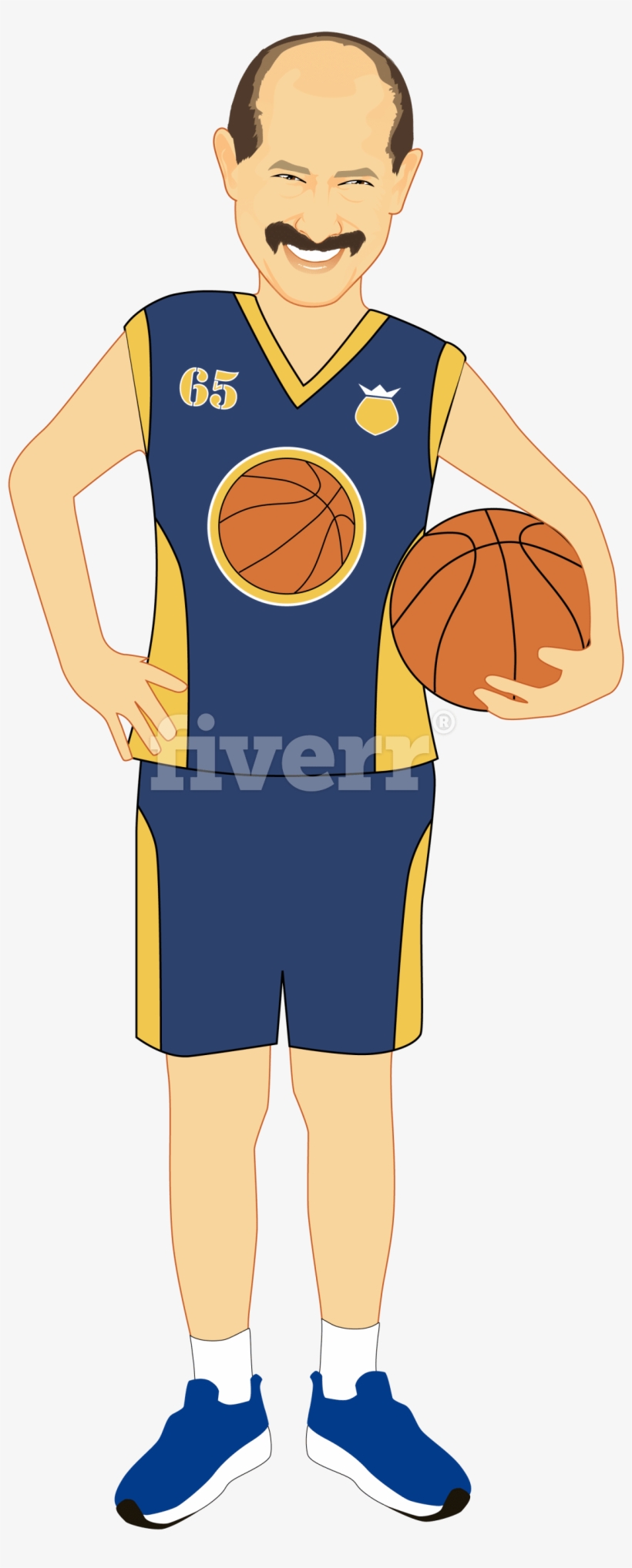 Royalty Free Draw Your Face Portrait With My Cartoon - Fiverr, transparent png