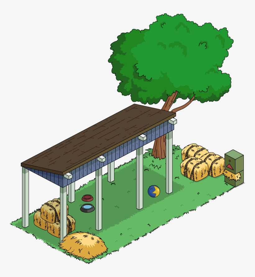 Petting Zoo Awning - Oak, transparent png