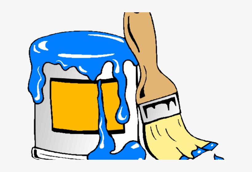 Splatter Clipart Graffiti - Paint Can Clip Art, transparent png